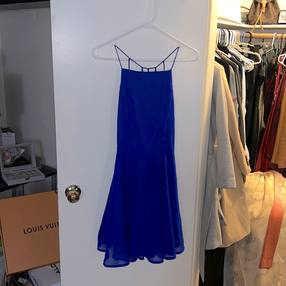 Royal Blue Charlotte Russe dress